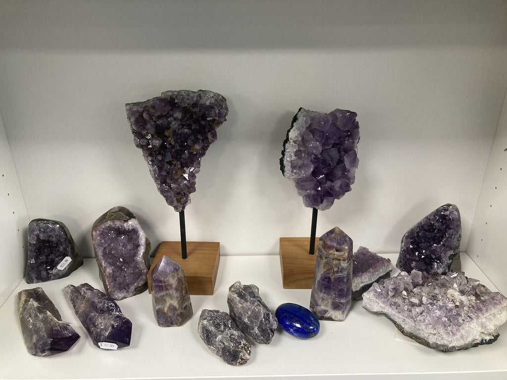 crystal shop display