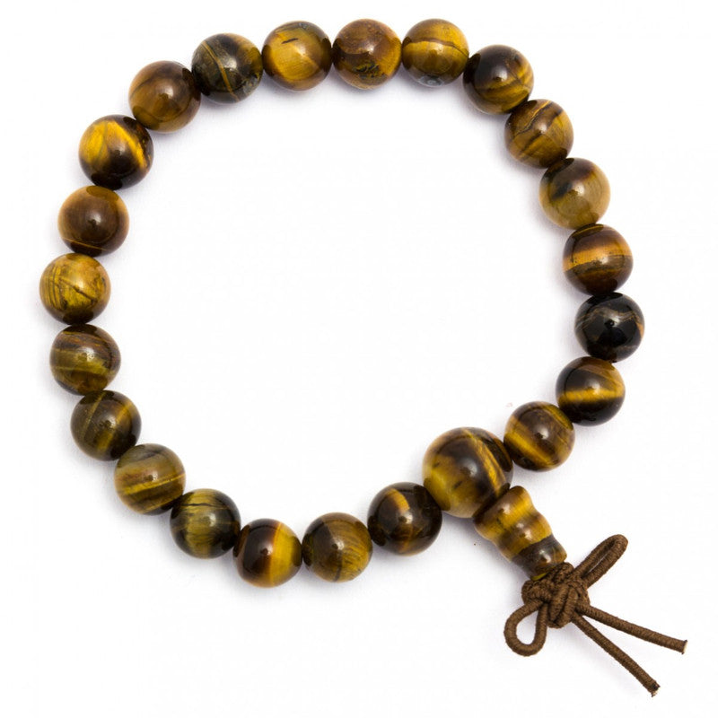 tigers eye beaded bracelet