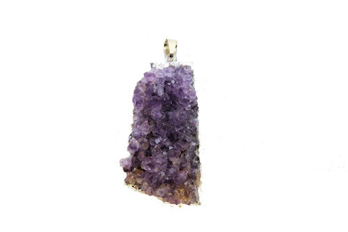 Amethyst Cluster Pendant