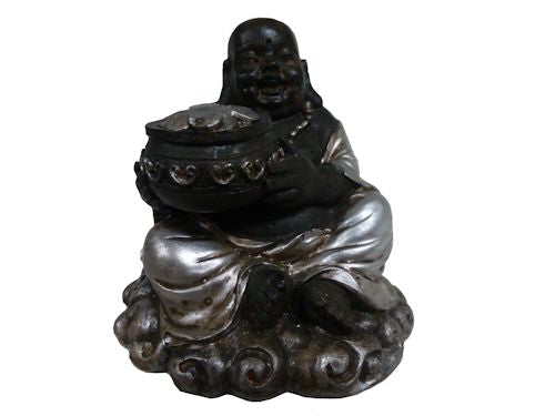 silver buddha