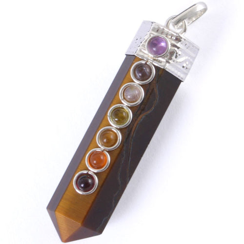 Tigers Eye Chakra Pendant